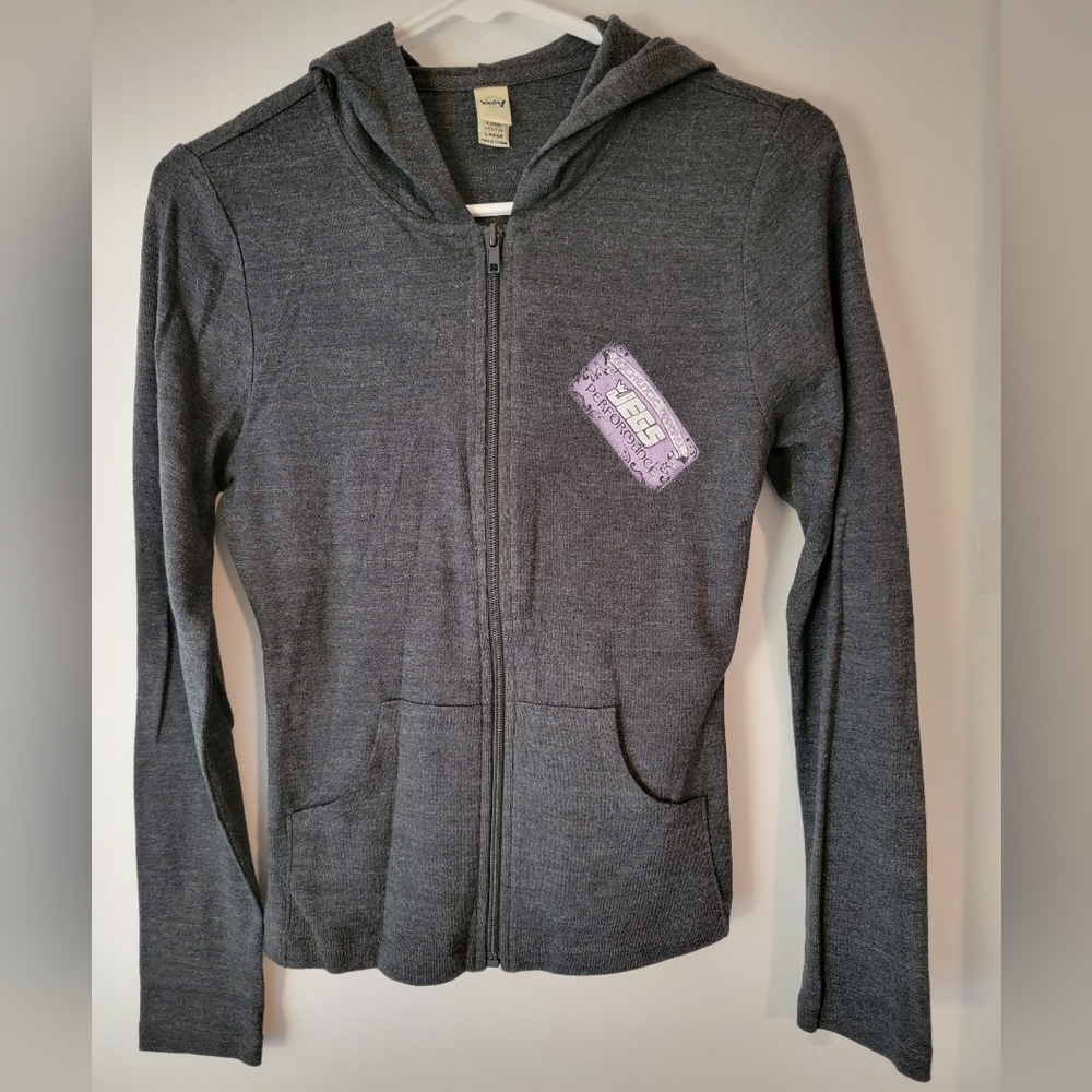 NWOT Jegs Lightweight Zip-up Hoodie